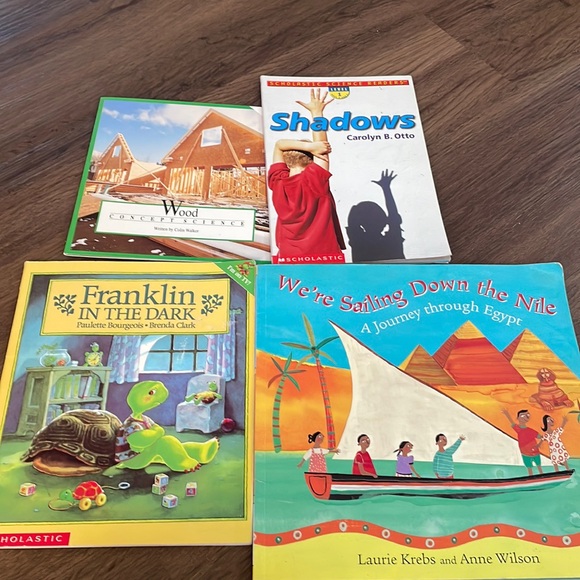 Scholastic Other - 4 Scholastic children Reading Books